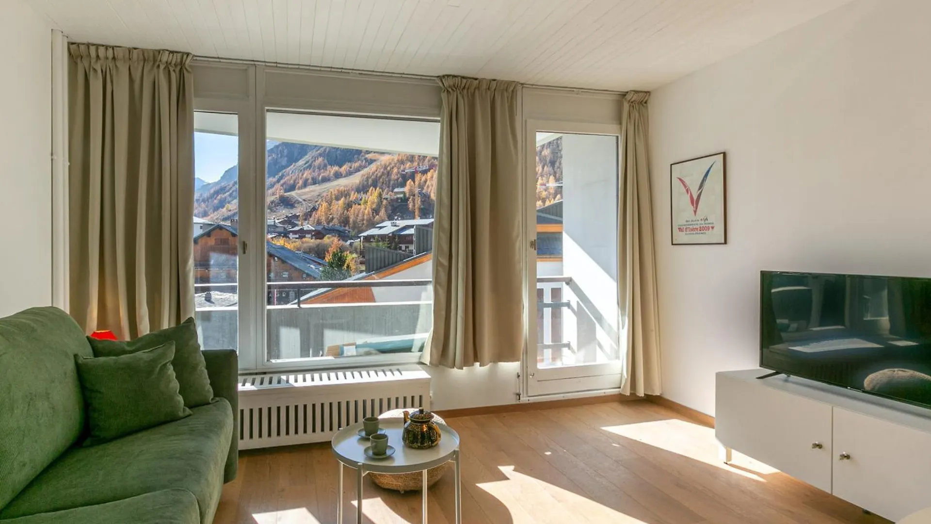 Studio Cosy Pour 4 Avec Balcon Et Wifi A Val-D'Isere - Fr-1-694-364