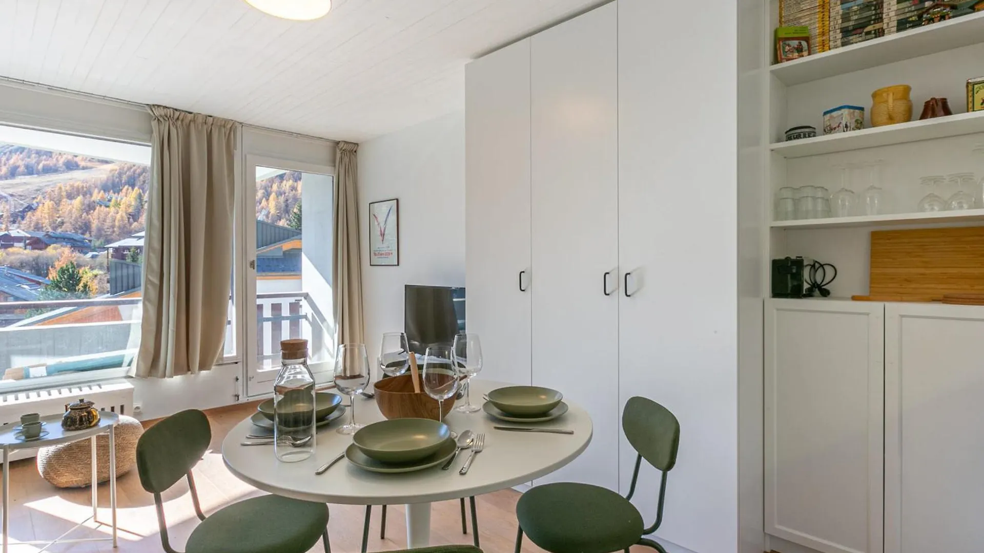 Apartamento Studio Cosy Pour 4 Avec Balcon Et Wifi A Val-D'Isere - Fr-1-694-364 Francia